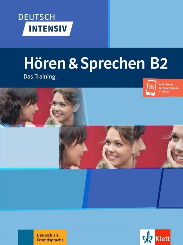 كتاب آلمانی دویچ اینتنسیو هوقن اند اشپقشن Deutsch Intensiv - Hören und Sprechen b2