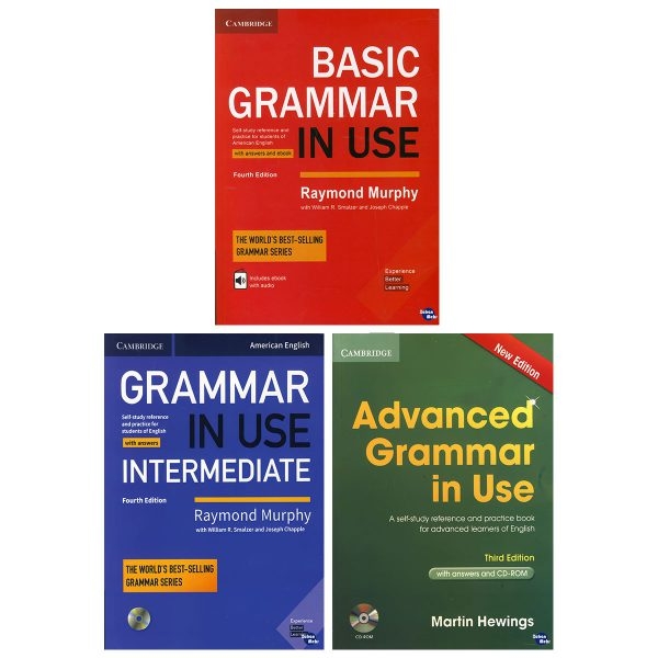 مجموعه سه جلدی گرامر این یوز امریکن Grammar In Use American English