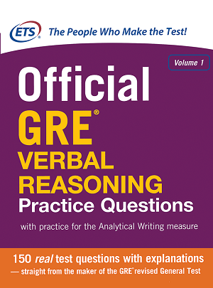 کتاب افیشیال جی ار ای وربال ریسونینگ پرکتیس کوئسشن Official GRE Verbal Reasoning Practice Questions
