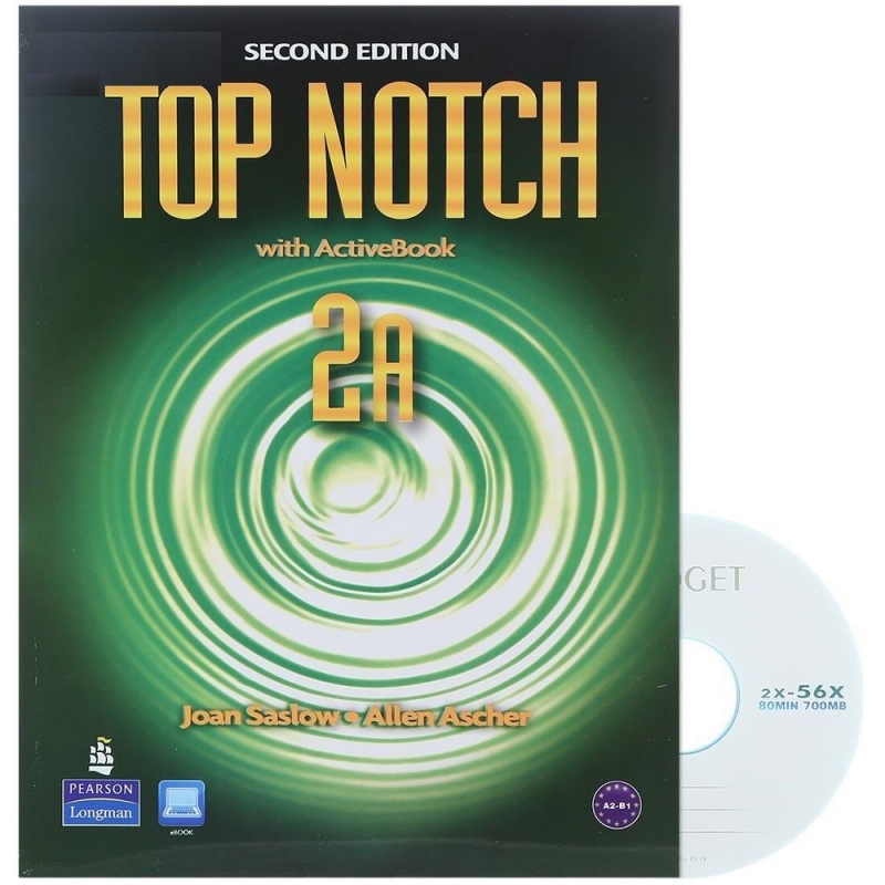 کتاب آموزشی تاپ ناچ 2A ویرایش دوم Top Notch 2A+CD 2nd edition