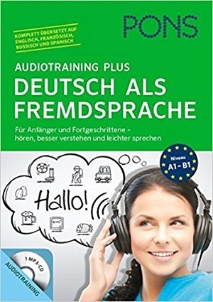 کتاب آلمانی PONS Audiotraining Plus Deutsch als Fremdsprache