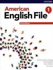 کتاب امریکن انگلیش فایل 1 ويرايش سوم  American English File 1 3rd Edition
