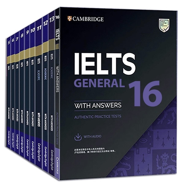 مجموعه آیلتس کمبریج 16 جلدی جنرال IELTS Cambridge