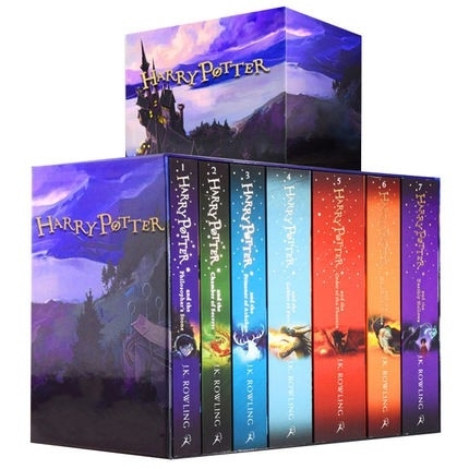مجموعه كامل هری پاتر ادیشن بريتيش Harry Potter Collection Special Edition Packed