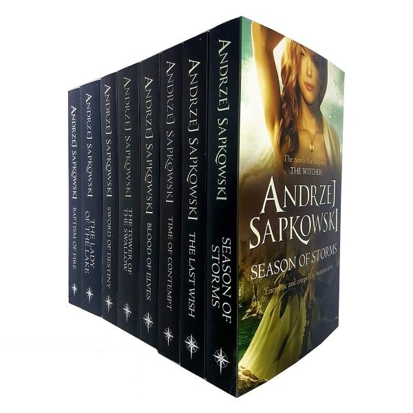 مجموعه 8 جلدي Witcher Series By Andrzej Sapkowski