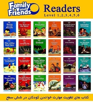 مجموعه کامل کتاب های داستان فمیلی اند فرندز Family and Friends Reader