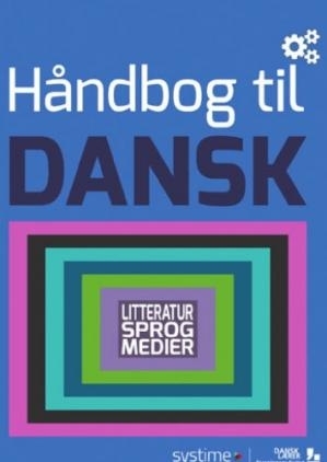 کتاب زبان دانمارکی (ادبیات . زبان . رسانه) Håndbog til Dansk: Litteratur, sprog, medier رنگی