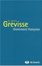 کتاب Le petit Grevisse Grammaire francaise