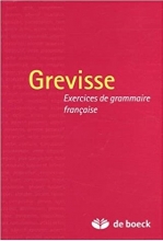 کتاب Grevisse exercices de grammaire francaise
