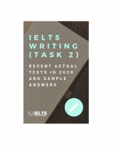 کتاب زبان آیلتس آکادمیک رایتینگ اکچوال تست ژانویه تا می ۲۰۲۰ IELTS Academic Writing Recent Actual Tests (Task 2) in Jan-May 202