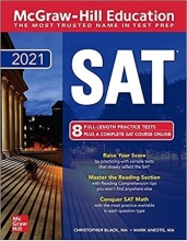 کتاب مک گروهیل اجوکیشن اس ای تی McGraw Hill Education SAT 2021
