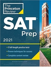 کتاب پرینستون ریویو اس ای تی پرپ Princeton Review SAT Prep 2021