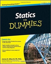 کتاب استتیکس فور دامیز Statics For Dummies