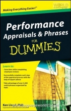 کتاب Performance Appraisals Phrases For Dummies