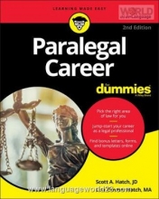 کتاب Paralegal Career For Dummies