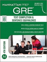 کتاب جی آر ای تکست کامپلیشن & سنتنس ایکوولنس GRE Text Completion & Sentence Equivalence