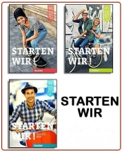 مجموعه سه جلدی آلمانی اشتارتن ویرStarten Wir A1+A2+B1+CD