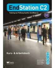 کتاب زبان آلمانی اند استیشن EndStation C2 - Kurs- & Arbeitsbuch