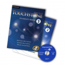 کتاب تاچ استون 2 ویرایش دوم Touchstone 2 2nd ( کتاب اصلی + کتاب کار + CD )