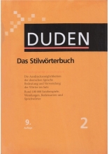 کتاب دیکشنری آلمانی دودن DUDEN Das Stilwörterbuch 2