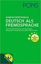 کتاب زبان المانی پونز کامپکت ورتربوخ PONS Kompaktwörterbuch Deutsch als Fremdsprache