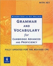کتاب گرامر اند وکبیولاری فور کمبریج ادونسد اند پروفشنسی grammar and vocabulary for cambridge advanced and proficiency