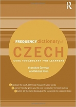 کتاب زبان جمهوری چک A Frequency Dictionary of Czech: Core Vocabulary for Learners