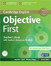 کتاب معلم آبجکتیو فرست Objective First Teacher's Book