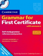 کتاب کمبریج گرامر فور فرست سرتیفیکیت Cambridge grammar for first certificate with CD