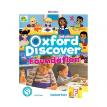 کتاب آکسفورد دیسکاور فاندیشن ویرایش دوم Oxford Discover foundation 2nd - SB+WB+DVD