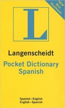 کتاب پاکت اسپنیش دیکشنری Pocket Spanish Dictionary: Spanish-English, English-Spanish