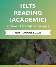 کتاب زبان آیلتس ریدینگ آکادمیک اکچوال تست می تا آگوست ۲۰۲۱ (IELTS Reading Academic Actual Tests with Answers (May – August 20