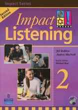 کتاب زبان ایپمکت لسینینگ Impact Listening 2 Student Book with CD