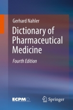 کتاب دیکشنری آف فارماسیوتیکال مدیسین Dictionary of Pharmaceutical Medicine