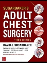 کتاب شوگربیکر آدالت چست سرجری 2020 Sugarbaker's Adult Chest Surgery, 3rd edition