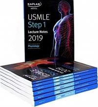 مجموعه 7 جلدی کتاب یو اس ام ال ای استپ 1 لکچر نوت 2019 USMLE Step 1 Lecture Notes 2019: 7-Book Set (Kaplan Test Prep) 1st Editi