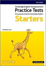 کتاب پرکتیس تست Practice Tests Pre A1 Starters Four Practice tests+ CD