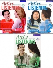 مجموعه 3 جلدی اکتیو لیسنینگ Active Listening Second Edition