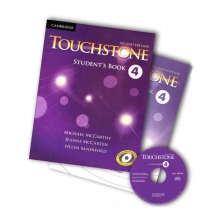 کتاب تاچ استون 4 ویرایش دوم  Touchstone 4 2nd SB+WB+CD