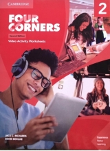 کتاب Four Corners 2 Video Activity book with DVD 2nd Edition (کتاب فیلم فور کورنرز ویرایش دوم)