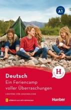 کتاب داستان آلمانی Ein Feriencamp voller Uberraschungen  + cd