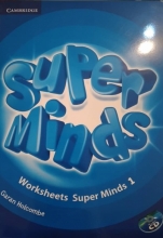 کتاب ورکشیت سوپرمایندز Super Minds Worksheet 1