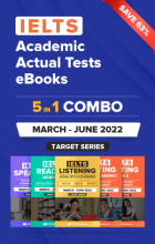 مجموعه پنج جلدی آیلتس اکادمیک اکچوال تست IELTS (Academic) 5 in 1 Actual Tests (March – June 2022) Listening + Speaking + Reading
