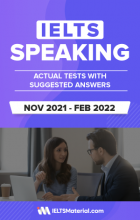 کتاب آیلتس اسپیکینگ اکچوال IELTS Speaking Actual Tests with Answers NOV 2021- FEB 2022