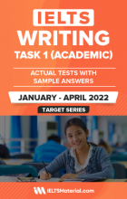 کتاب آیلتس رایتینگ تسک 1 IELTS Writing Task 1 (Academic) Actual Tests with Sample Answers (January April 2022)