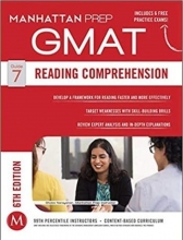 کتاب زبان جی مت ریدینگ کامپریهنشن GMAT Reading Comprehension Manhattan Prep