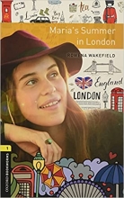 کتاب Oxford Bookworms Library: Level 1:: Maria's Summer in London: Graded readers for secondary and adult learners