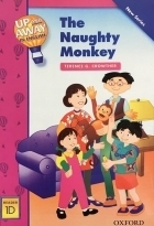 کتاب زبان آپ اند اوی این انگلیش میمون بازیگوشUp and Away in English. Reader 1D: The Naughty Monkey + CD