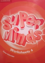 کتاب ورکشیت سوپرمایندز Super Minds Worksheet 4