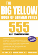 کتاب د بیگ یلو بوک آف جرمن وربز The Big Yellow Book of German Verbs 555